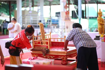 ประมวลภาพงานสมโภช ๒ ทศวรรษ เหรียญท้าวเวสสุวรรณโณ พิมพ์จำปี ๒๕๔๕ วัดจุฬามณี ปี ๒๕๖๕