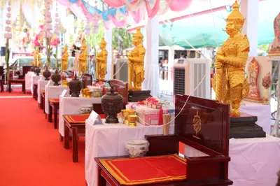 ประมวลภาพงานสมโภช ๒ ทศวรรษ เหรียญท้าวเวสสุวรรณโณ พิมพ์จำปี ๒๕๔๕ วัดจุฬามณี ปี ๒๕๖๕