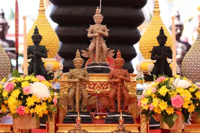 ประมวลภาพงานสมโภช ๒ ทศวรรษ เหรียญท้าวเวสสุวรรณโณ พิมพ์จำปี ๒๕๔๕ วัดจุฬามณี ปี ๒๕๖๕