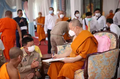 ประมวลภาพงานสมโภช ๒ ทศวรรษ เหรียญท้าวเวสสุวรรณโณ พิมพ์จำปี ๒๕๔๕ วัดจุฬามณี ปี ๒๕๖๕