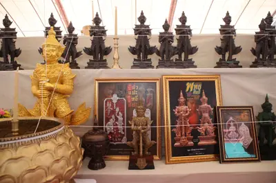 ประมวลภาพงานสมโภช ๒ ทศวรรษ เหรียญท้าวเวสสุวรรณโณ พิมพ์จำปี ๒๕๔๕ วัดจุฬามณี ปี ๒๕๖๕