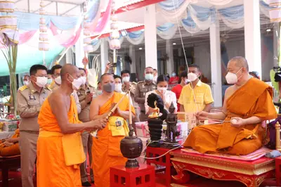 ประมวลภาพงานสมโภช ๒ ทศวรรษ เหรียญท้าวเวสสุวรรณโณ พิมพ์จำปี ๒๕๔๕ วัดจุฬามณี ปี ๒๕๖๕