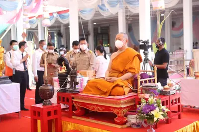 ประมวลภาพงานสมโภช ๒ ทศวรรษ เหรียญท้าวเวสสุวรรณโณ พิมพ์จำปี ๒๕๔๕ วัดจุฬามณี ปี ๒๕๖๕