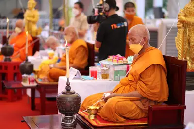 ประมวลภาพงานสมโภช ๒ ทศวรรษ เหรียญท้าวเวสสุวรรณโณ พิมพ์จำปี ๒๕๔๕ วัดจุฬามณี ปี ๒๕๖๕