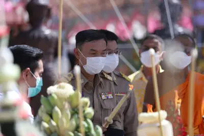 ประมวลภาพงานสมโภช ๒ ทศวรรษ เหรียญท้าวเวสสุวรรณโณ พิมพ์จำปี ๒๕๔๕ วัดจุฬามณี ปี ๒๕๖๕