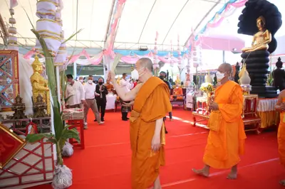 ประมวลภาพงานสมโภช ๒ ทศวรรษ เหรียญท้าวเวสสุวรรณโณ พิมพ์จำปี ๒๕๔๕ วัดจุฬามณี ปี ๒๕๖๕