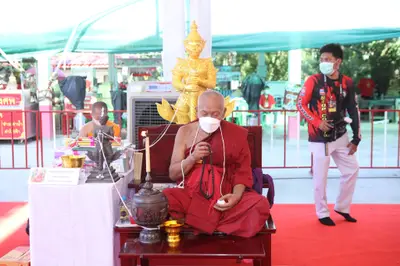 ประมวลภาพงานสมโภช ๒ ทศวรรษ เหรียญท้าวเวสสุวรรณโณ พิมพ์จำปี ๒๕๔๕ วัดจุฬามณี ปี ๒๕๖๕