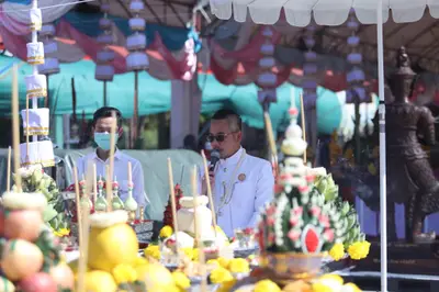 ประมวลภาพงานสมโภช ๒ ทศวรรษ เหรียญท้าวเวสสุวรรณโณ พิมพ์จำปี ๒๕๔๕ วัดจุฬามณี ปี ๒๕๖๕