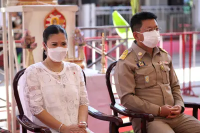 ประมวลภาพงานสมโภช ๒ ทศวรรษ เหรียญท้าวเวสสุวรรณโณ พิมพ์จำปี ๒๕๔๕ วัดจุฬามณี ปี ๒๕๖๕