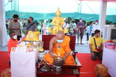 ประมวลภาพงานสมโภช ๒ ทศวรรษ เหรียญท้าวเวสสุวรรณโณ พิมพ์จำปี ๒๕๔๕ วัดจุฬามณี ปี ๒๕๖๕