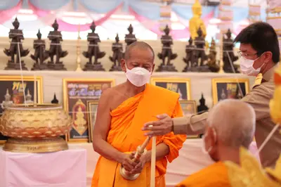 ประมวลภาพงานสมโภช ๒ ทศวรรษ เหรียญท้าวเวสสุวรรณโณ พิมพ์จำปี ๒๕๔๕ วัดจุฬามณี ปี ๒๕๖๕