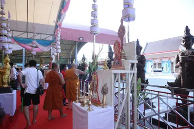 ประมวลภาพงานสมโภช ๒ ทศวรรษ เหรียญท้าวเวสสุวรรณโณ พิมพ์จำปี ๒๕๔๕ วัดจุฬามณี ปี ๒๕๖๕