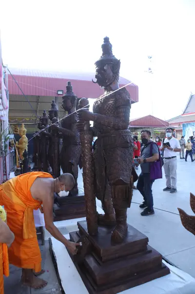 ประมวลภาพงานสมโภช ๒ ทศวรรษ เหรียญท้าวเวสสุวรรณโณ พิมพ์จำปี ๒๕๔๕ วัดจุฬามณี ปี ๒๕๖๕