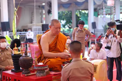 ประมวลภาพงานสมโภช ๒ ทศวรรษ เหรียญท้าวเวสสุวรรณโณ พิมพ์จำปี ๒๕๔๕ วัดจุฬามณี ปี ๒๕๖๕