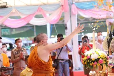 ประมวลภาพงานสมโภช ๒ ทศวรรษ เหรียญท้าวเวสสุวรรณโณ พิมพ์จำปี ๒๕๔๕ วัดจุฬามณี ปี ๒๕๖๕