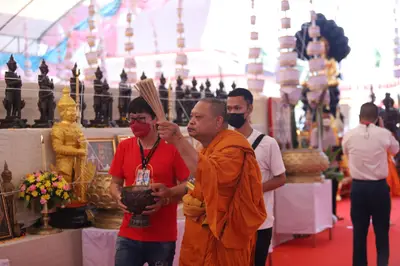 ประมวลภาพงานสมโภช ๒ ทศวรรษ เหรียญท้าวเวสสุวรรณโณ พิมพ์จำปี ๒๕๔๕ วัดจุฬามณี ปี ๒๕๖๕