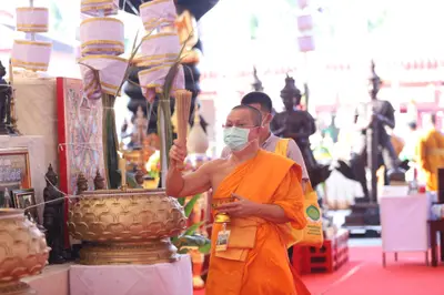 ประมวลภาพงานสมโภช ๒ ทศวรรษ เหรียญท้าวเวสสุวรรณโณ พิมพ์จำปี ๒๕๔๕ วัดจุฬามณี ปี ๒๕๖๕