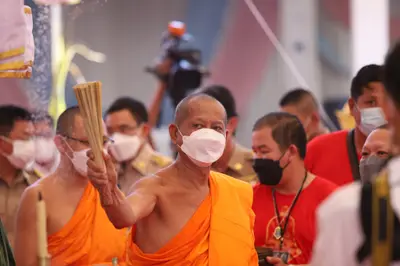 ประมวลภาพงานสมโภช ๒ ทศวรรษ เหรียญท้าวเวสสุวรรณโณ พิมพ์จำปี ๒๕๔๕ วัดจุฬามณี ปี ๒๕๖๕