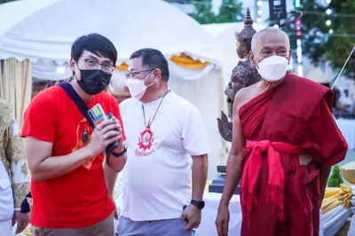 ประมวลภาพพิธีมหาพุทธาภิเษก–เทวาภิเษก รัตนมงคลศาลหลักเมือง สมุทรสงคราม ปี ๒๕๖๕