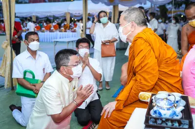ประมวลภาพพิธีมหาพุทธาภิเษก–เทวาภิเษก รัตนมงคลศาลหลักเมือง สมุทรสงคราม ปี ๒๕๖๕