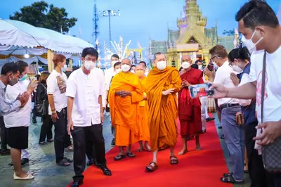 ประมวลภาพพิธีมหาพุทธาภิเษก–เทวาภิเษก รัตนมงคลศาลหลักเมือง สมุทรสงคราม ปี ๒๕๖๕
