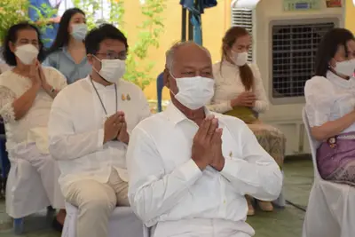 ประมวลภาพพิธีมหาพุทธาภิเษก–เทวาภิเษก รัตนมงคลศาลหลักเมือง สมุทรสงคราม ปี ๒๕๖๕