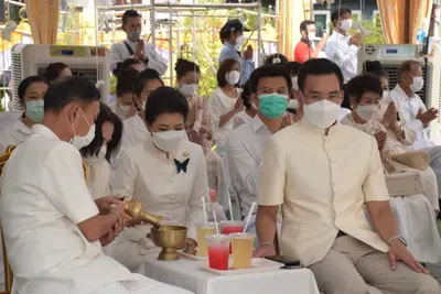 ประมวลภาพพิธีมหาพุทธาภิเษก–เทวาภิเษก รัตนมงคลศาลหลักเมือง สมุทรสงคราม ปี ๒๕๖๕