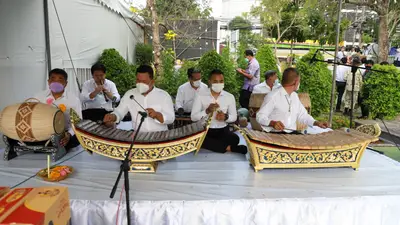 ประมวลภาพพิธีมหาพุทธาภิเษก–เทวาภิเษก รัตนมงคลศาลหลักเมือง สมุทรสงคราม ปี ๒๕๖๕