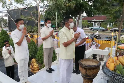 ประมวลภาพพิธีมหาพุทธาภิเษก–เทวาภิเษก รัตนมงคลศาลหลักเมือง สมุทรสงคราม ปี ๒๕๖๕