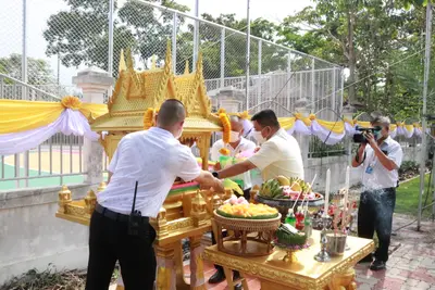 ประมวลภาพพิธีมหาพุทธาภิเษก–เทวาภิเษก รัตนมงคลศาลหลักเมือง สมุทรสงคราม ปี ๒๕๖๕
