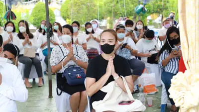 ประมวลภาพพิธีมหาพุทธาภิเษก–เทวาภิเษก รัตนมงคลศาลหลักเมือง สมุทรสงคราม ปี ๒๕๖๕