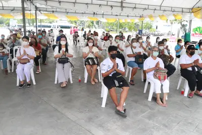 ประมวลภาพพิธีมหาพุทธาภิเษก–เทวาภิเษก รัตนมงคลศาลหลักเมือง สมุทรสงคราม ปี ๒๕๖๕
