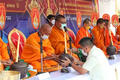 ประมวลภาพพิธีมหาพุทธาภิเษก–เทวาภิเษก รัตนมงคลศาลหลักเมือง สมุทรสงคราม ปี ๒๕๖๕