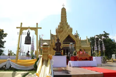 ประมวลภาพพิธีมหาพุทธาภิเษก–เทวาภิเษก รัตนมงคลศาลหลักเมือง สมุทรสงคราม ปี ๒๕๖๕