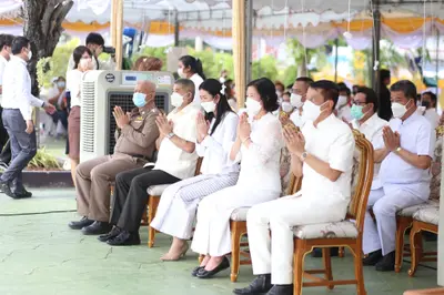 ประมวลภาพพิธีมหาพุทธาภิเษก–เทวาภิเษก รัตนมงคลศาลหลักเมือง สมุทรสงคราม ปี ๒๕๖๕