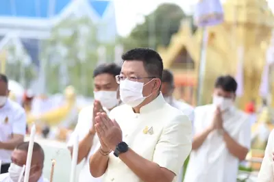 ประมวลภาพพิธีมหาพุทธาภิเษก–เทวาภิเษก รัตนมงคลศาลหลักเมือง สมุทรสงคราม ปี ๒๕๖๕