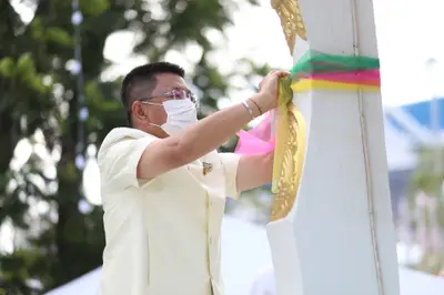 ประมวลภาพพิธีมหาพุทธาภิเษก–เทวาภิเษก รัตนมงคลศาลหลักเมือง สมุทรสงคราม ปี ๒๕๖๕