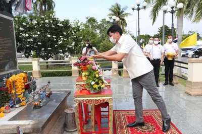 ประมวลภาพพิธีมหาพุทธาภิเษก–เทวาภิเษก รัตนมงคลศาลหลักเมือง สมุทรสงคราม ปี ๒๕๖๕