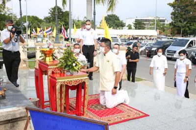 ประมวลภาพพิธีมหาพุทธาภิเษก–เทวาภิเษก รัตนมงคลศาลหลักเมือง สมุทรสงคราม ปี ๒๕๖๕