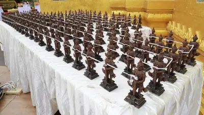 ประมวลภาพพิธีมหาพุทธาภิเษก–เทวาภิเษก รัตนมงคลศาลหลักเมือง สมุทรสงคราม ปี ๒๕๖๕