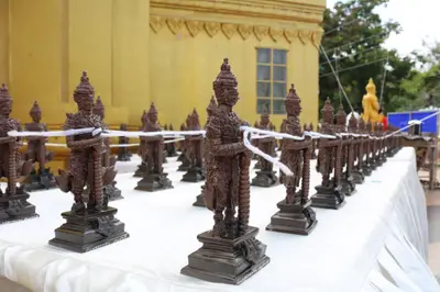 ประมวลภาพพิธีมหาพุทธาภิเษก–เทวาภิเษก รัตนมงคลศาลหลักเมือง สมุทรสงคราม ปี ๒๕๖๕