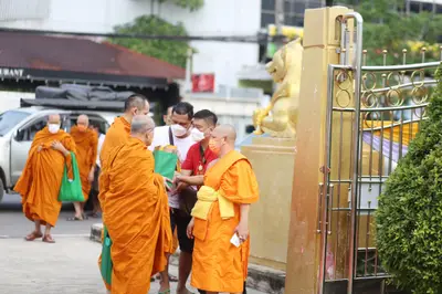ประมวลภาพพิธีมหาพุทธาภิเษก–เทวาภิเษก รัตนมงคลศาลหลักเมือง สมุทรสงคราม ปี ๒๕๖๕