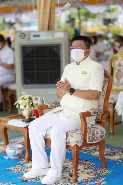 ประมวลภาพพิธีมหาพุทธาภิเษก–เทวาภิเษก รัตนมงคลศาลหลักเมือง สมุทรสงคราม ปี ๒๕๖๕
