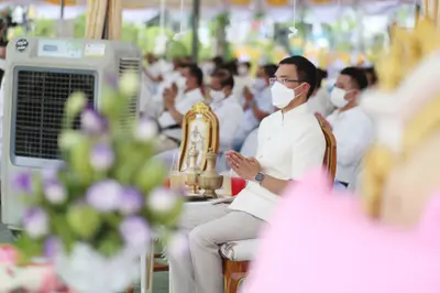ประมวลภาพพิธีมหาพุทธาภิเษก–เทวาภิเษก รัตนมงคลศาลหลักเมือง สมุทรสงคราม ปี ๒๕๖๕