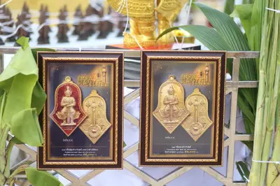 ประมวลภาพพิธีมหาพุทธาภิเษก–เทวาภิเษก รัตนมงคลศาลหลักเมือง สมุทรสงคราม ปี ๒๕๖๕
