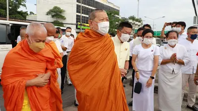 ประมวลภาพพิธีมหาพุทธาภิเษก–เทวาภิเษก รัตนมงคลศาลหลักเมือง สมุทรสงคราม ปี ๒๕๖๕