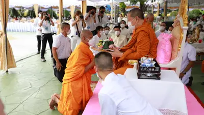 ประมวลภาพพิธีมหาพุทธาภิเษก–เทวาภิเษก รัตนมงคลศาลหลักเมือง สมุทรสงคราม ปี ๒๕๖๕