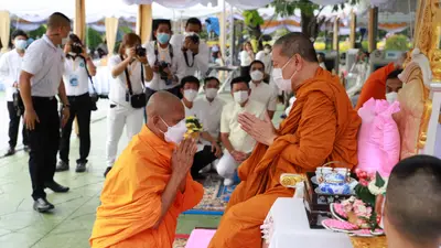 ประมวลภาพพิธีมหาพุทธาภิเษก–เทวาภิเษก รัตนมงคลศาลหลักเมือง สมุทรสงคราม ปี ๒๕๖๕