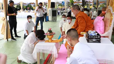 ประมวลภาพพิธีมหาพุทธาภิเษก–เทวาภิเษก รัตนมงคลศาลหลักเมือง สมุทรสงคราม ปี ๒๕๖๕