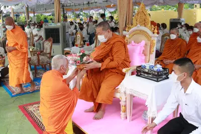 ประมวลภาพพิธีมหาพุทธาภิเษก–เทวาภิเษก รัตนมงคลศาลหลักเมือง สมุทรสงคราม ปี ๒๕๖๕
